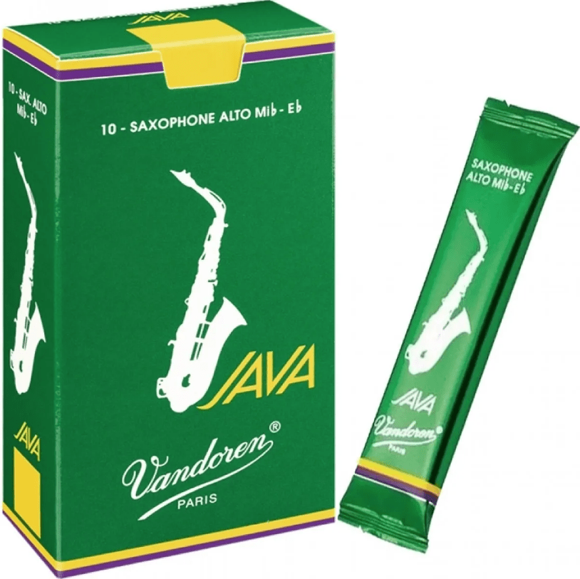 Palheta Vandoren Java Green Saxofone Alto - Unidade