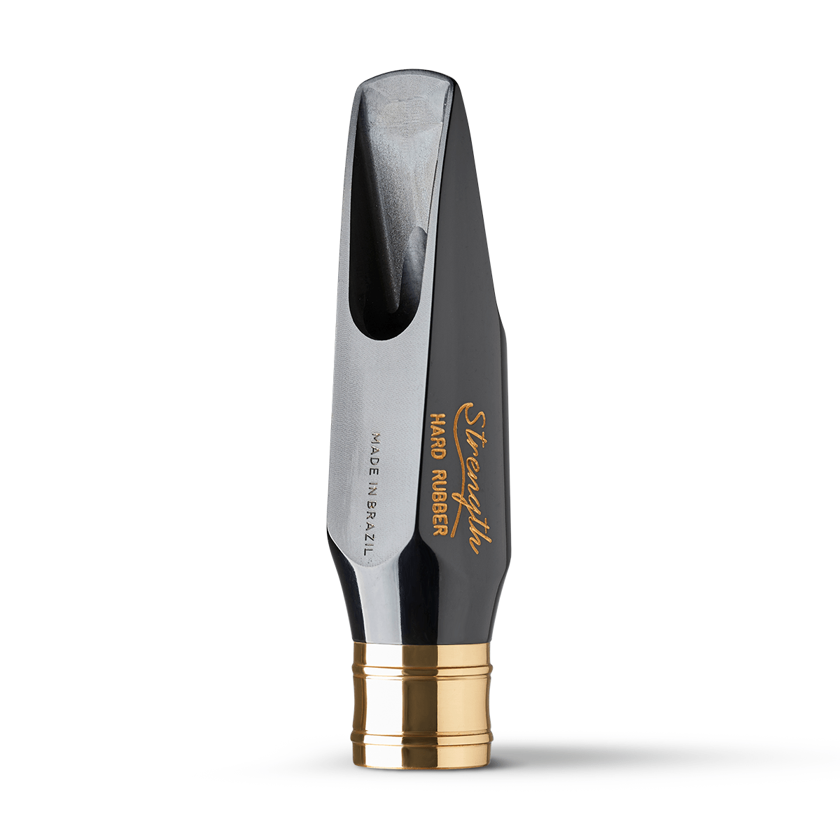 Boquilha Everton P/ Sax Alto Strength Hard Rubber Preta 7 A