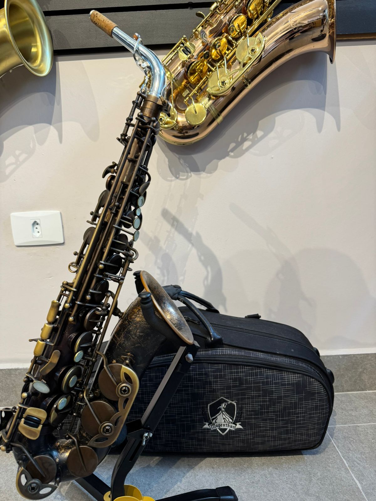 Saxofone Alto Magenthus - Usado