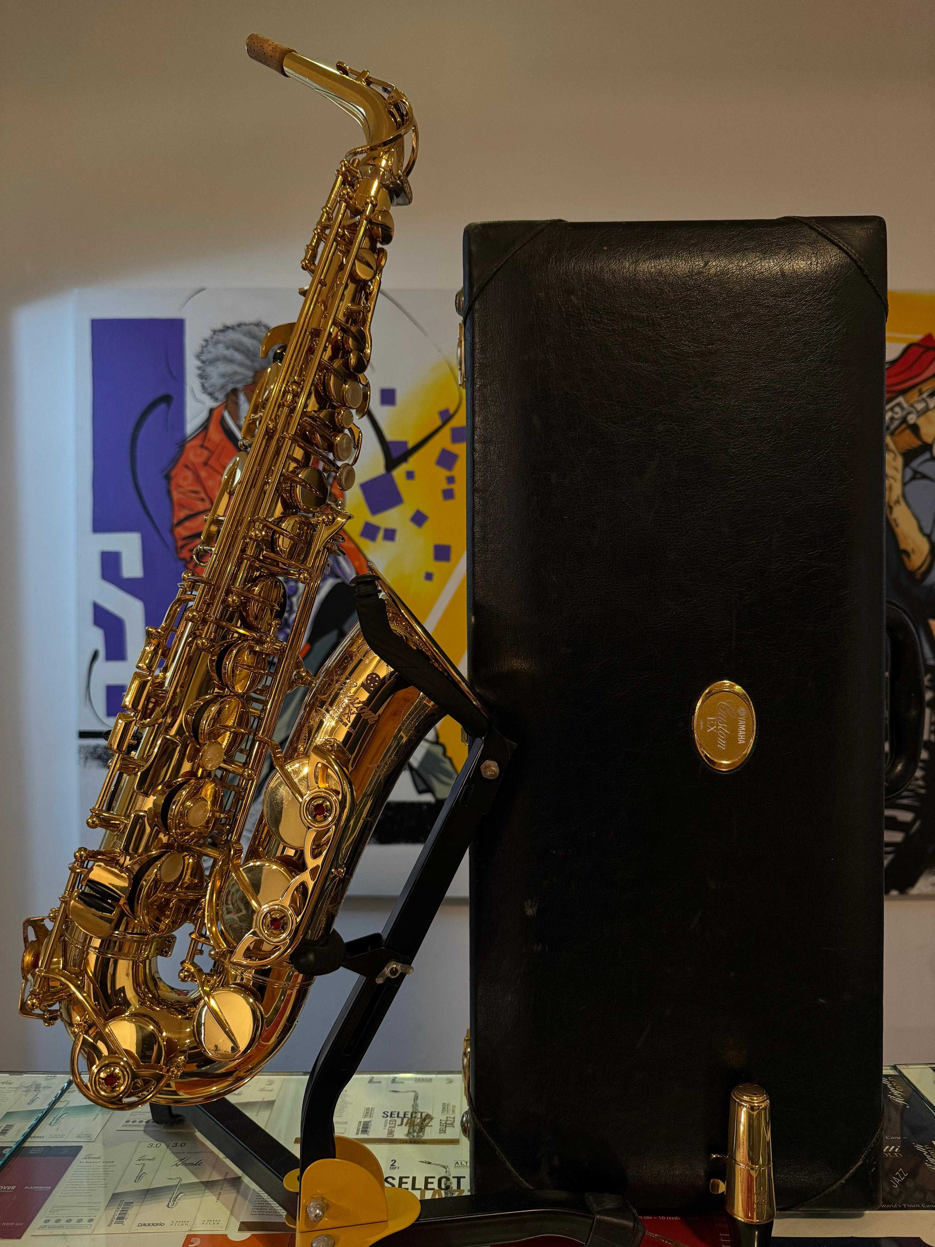 Saxofone Alto Yamaha 875 Ex - Usado