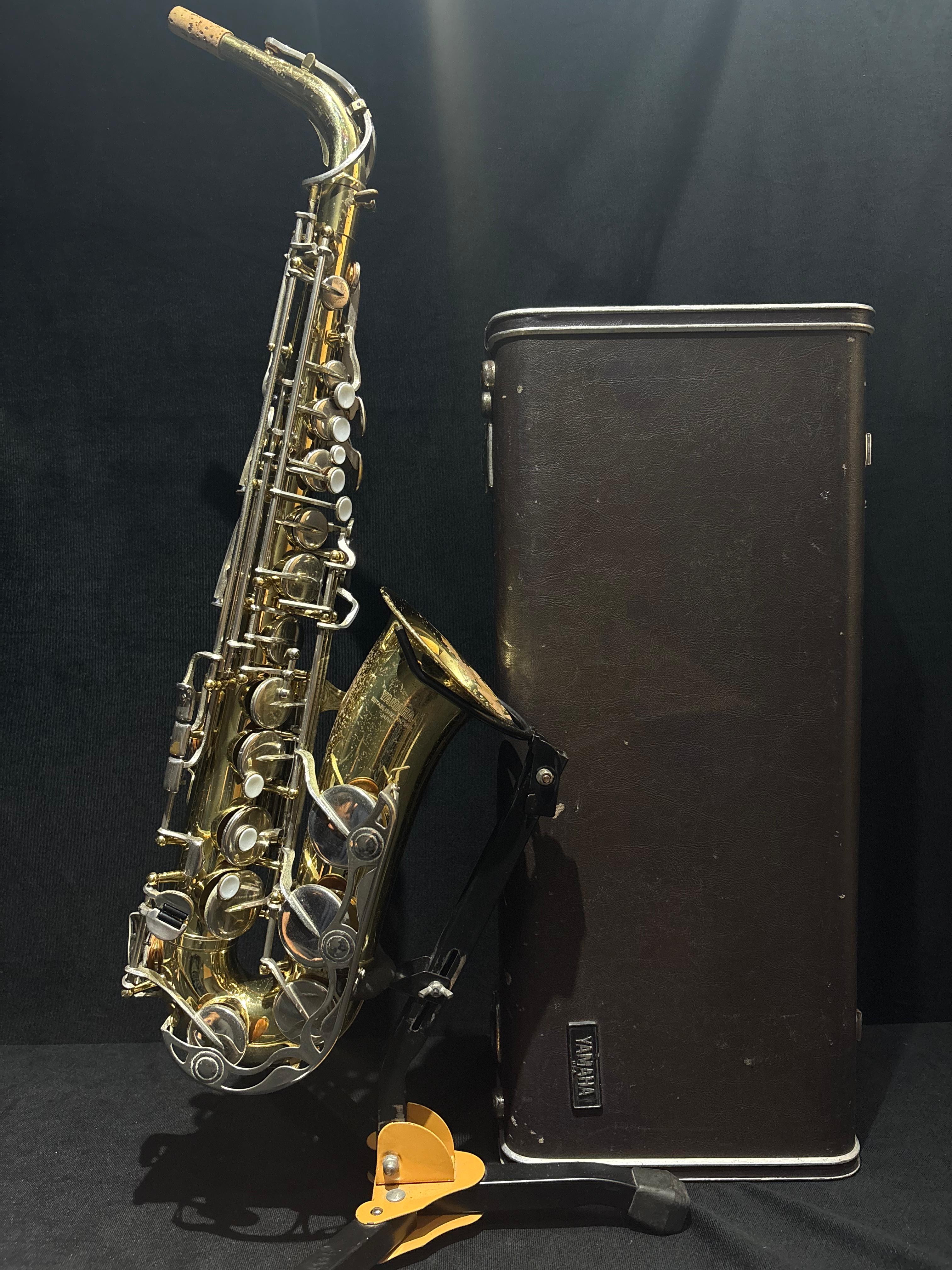 Saxofone Alto Yamaha YAS-100 Versão Comemorativa de 100 Anos da Yamaha - Usado