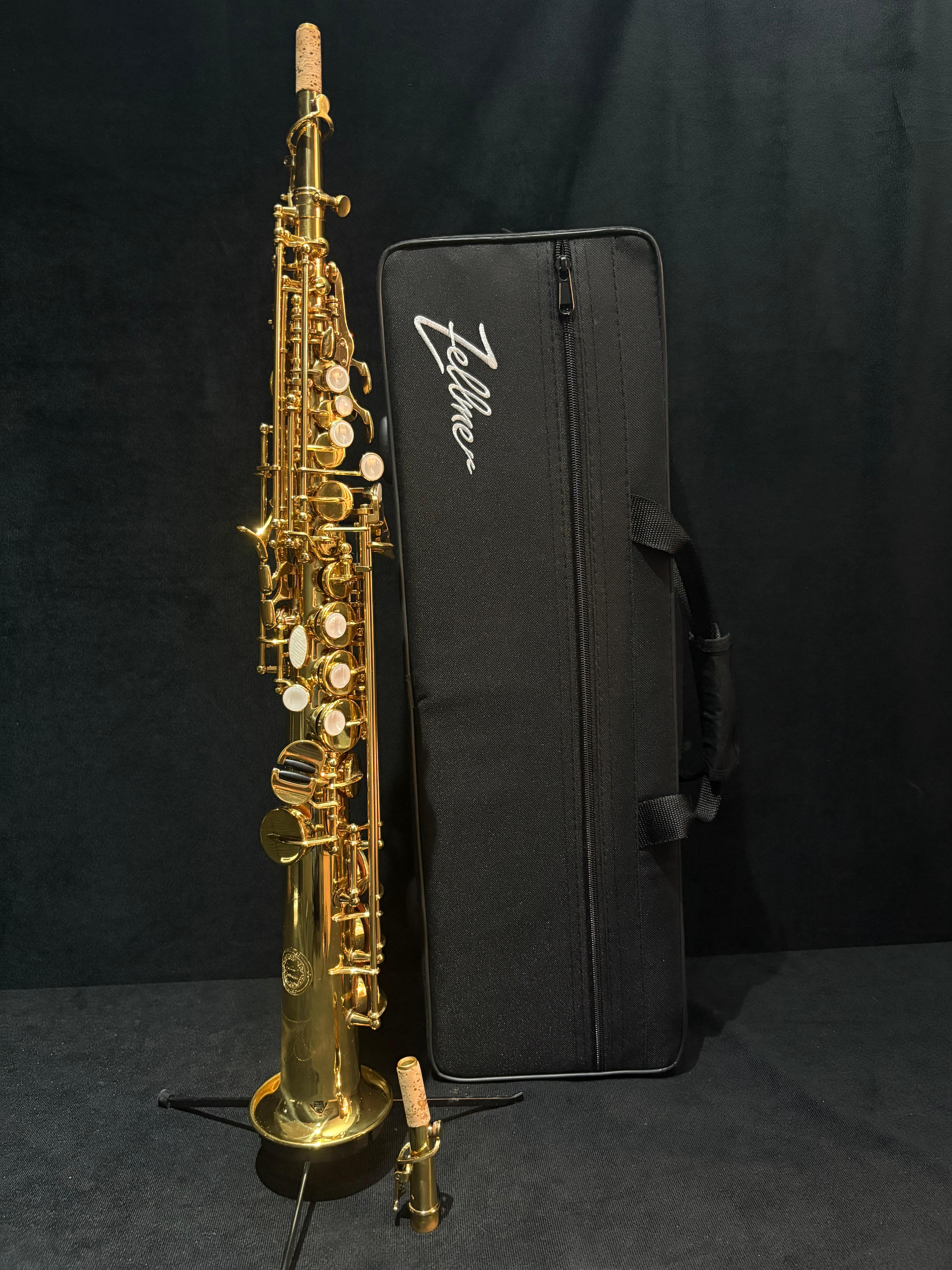 Saxofone Soprano Zellmer - Novíssimo 