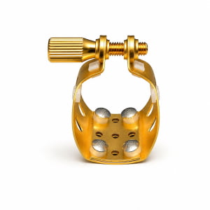 Abraçadeira FreeBlow Dourada Para Saxofones