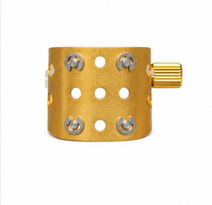 Abraçadeira FreeBlow Dourada Para Saxofones