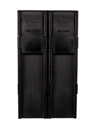 Porta Palhetas Sax Tenor/Sax Barítono/Clarone Para 4 Palhetas Preto D'Addario