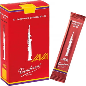 Palheta Vandoren Java Red Cut Saxofone Soprano - Unidade