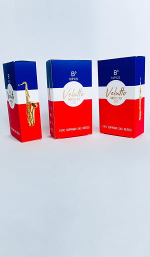Palheta Velutto Corte Americano Para Saxofones