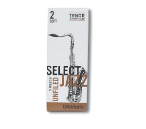 Palheta Select Jazz Unfiled (Corte Americano) Sax Tenor *Unidade* 