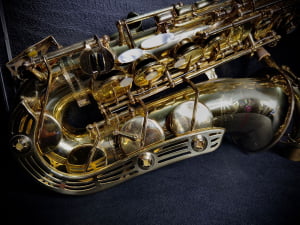 Saxofone Alto Yamaha 61 Logo Purple