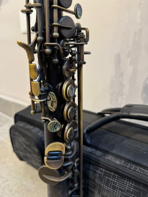 Saxofone Soprano Magenthus - Seminovo Completo 