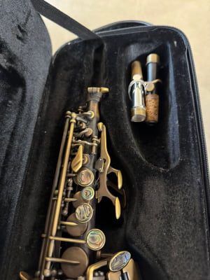 Saxofone Soprano Magenthus - Seminovo Completo 